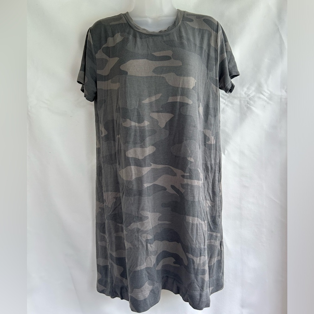 Camo shirt dress